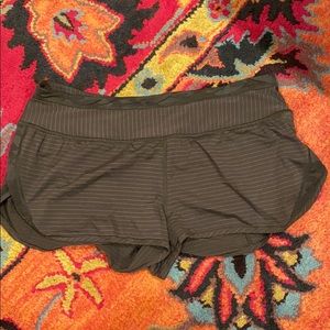 Green Lululemon Shorts